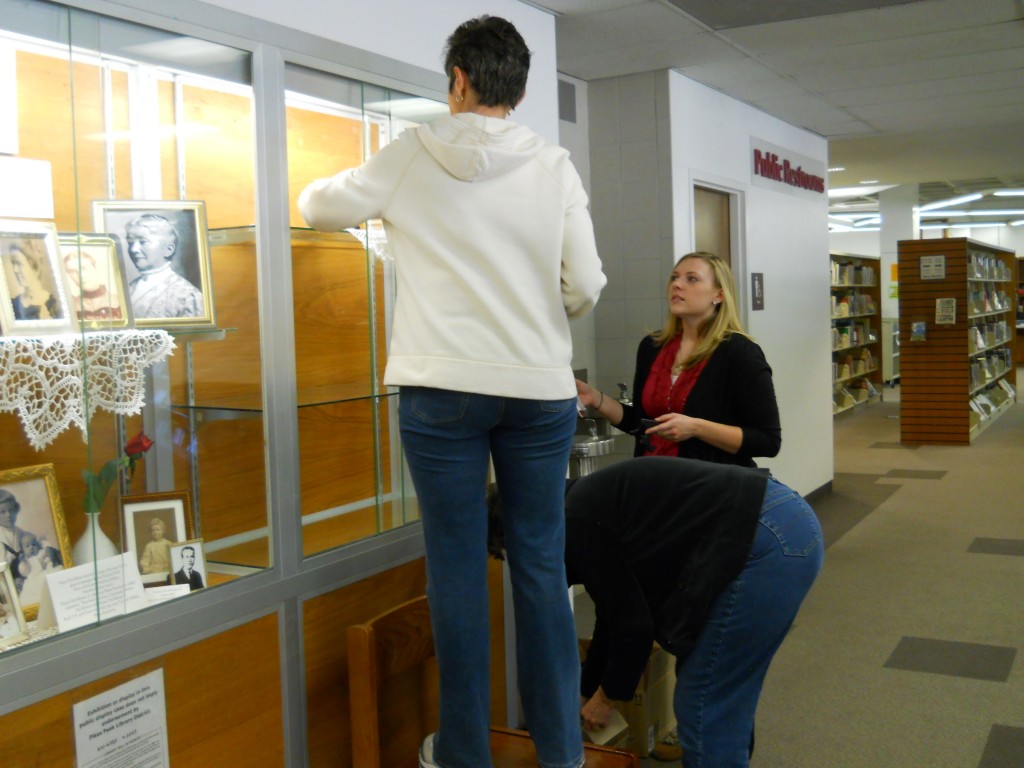 McAllister Display at Penrose Library | McAllister House Museum
